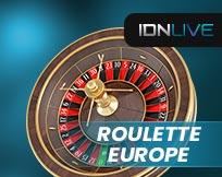 Europe Roulette IDNLIVE